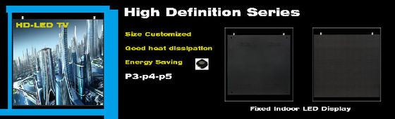 HD High Brightness Ce Video Led Screens , 4mm Led Advertising Screen
