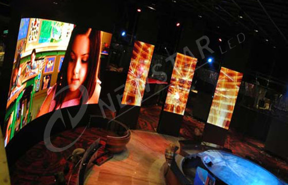 P6 SMD Video Flexible Led Display Indoor With High Resolution