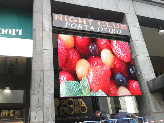 P6 Seamless Splicing Outdoor Rental Led Display Fast Lock & Unlock , Uniformity