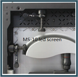 1R1G1B HD p10 outdoor full color Waterproof Led Screen panel with front service structure