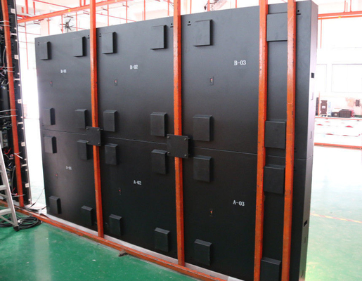 P10 SMD Front Service LED Display Advertising Led Screen Wall With Iron Cabinet
