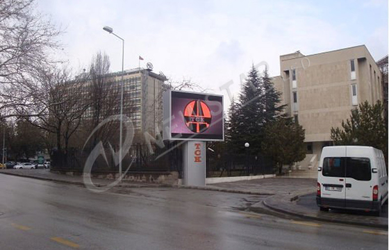 P12 Outdoor Advertising LED Display , IP65 LED Display Panel
