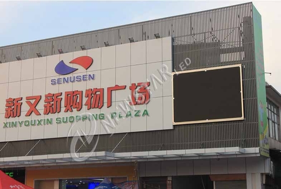 Outdoor Led TV Advertising Displays , High Resolution Led Screen Pixel Pitch 10mm