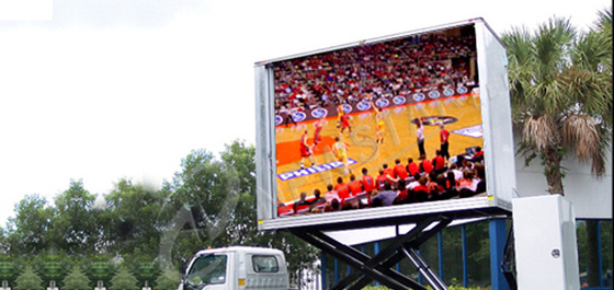Full Color Outdoor Rental P16 LED Display Signs With High Brightness , 1R1G1B