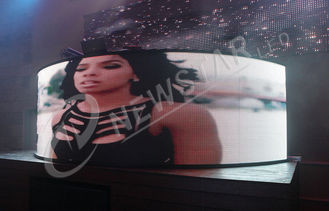1R1G1B P10 Flexible LED Display Outdoor IP65 (Front Side) , IP54 (Back Side)