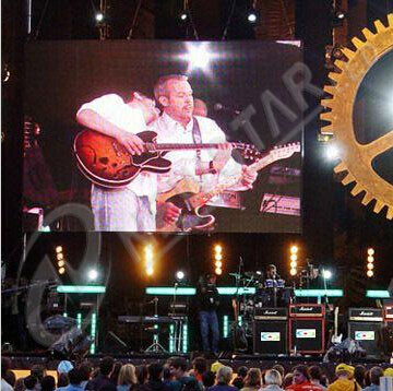 Ultra Thin P7.81 Waterproof Led Screen , led full color display For Concerts And Events