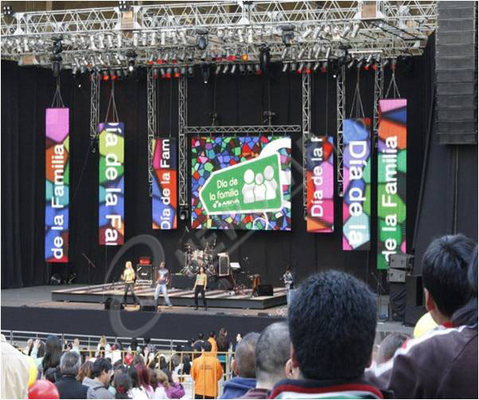 Flexible HD SMD P10 Outdoor Full Color Led Display Curtain Led Video Screen