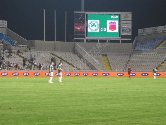 P10 Stadium Perimeter LED Display Rental led screen for football match