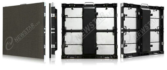P6.67 le Cabinet extérieur en aluminium des signes 640*640 millimètre de l'intense luminosité LED de moulage mécanique sous pression