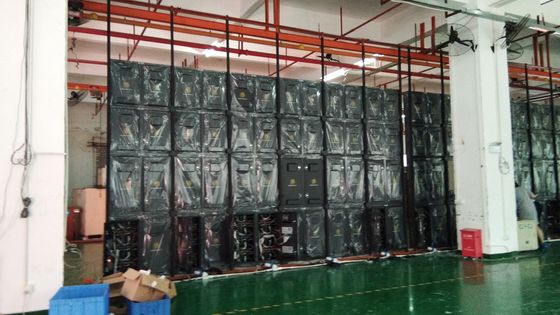 Cabinet adapté aux besoins du client par aluminium mené extérieur de signes de publicité de service avant de 5.95mm